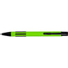 Branded Promotional METAL LACQUERED BALL PEN  in Lime Pen From Concept Incentives.