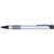 Branded Promotional METAL LACQUERED BALL PEN  in Silver Pen From Concept Incentives.