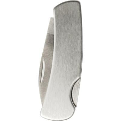 Branded Promotional STAINLESS STEEL METAL POCKET KNIFE Knife From Concept Incentives.