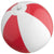 Branded Promotional ACAPULCO MINI BEACH BALL in Red & White Beach Ball From Concept Incentives.