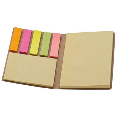 Branded Promotional BURLINGTON ADHESIVE NOTE PAD SET Note Pad From Concept Incentives.