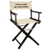 Branded Promotional BLACK-FRAME DIRECTORS CHAIR Chair From Concept Incentives.