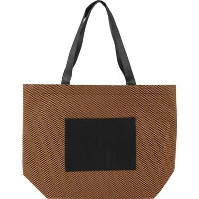 Branded Promotional NONWOVEN SHOPPER TOTE BAG Bag From Concept Incentives.