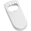 Branded Promotional BOTTLE OPENER in White Bottle Opener From Concept Incentives.