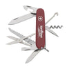 Branded Promotional VICTORINOX HUNTSMAN KNIFE in Red Knife From Concept Incentives.