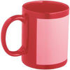 Branded Promotional SUBLIMATION MUG in Red Mug From Concept Incentives.