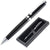 Branded Promotional CLAYTON METAL BALL PEN in Black Pen From Concept Incentives.