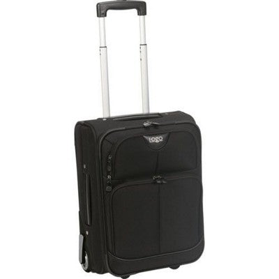 Branded Promotional CABINET TRAVEL TROLLEY BAG in Black Bag From Concept Incentives.