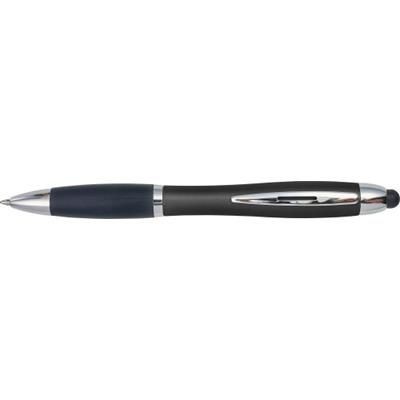 Branded Promotional PLASTIC BALL PEN with Light Pen From Concept Incentives.