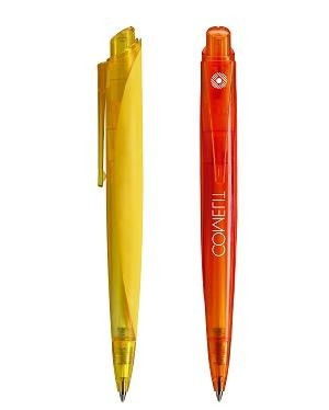 Branded Promotional IDEA TRANSLUCENT BALL PEN Pen From Concept Incentives.