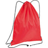 Branded Promotional LEOPOLDSBURG SPORTS BAG in Red Bag From Concept Incentives.