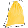 Branded Promotional LEOPOLDSBURG SPORTS BAG in Yellow Bag From Concept Incentives.