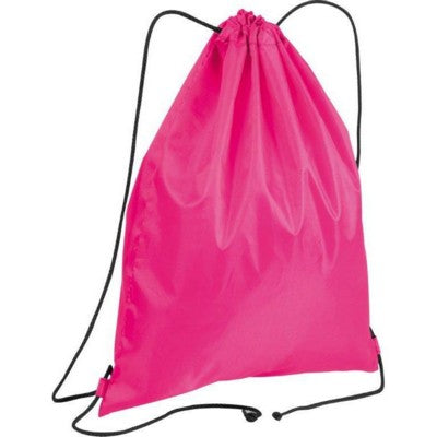 Branded Promotional LEOPOLDSBURG SPORTS BAG in Pink Bag From Concept Incentives.