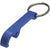 Branded Promotional KEYRING BOTTLE OPENER in Blue Bottle Opener From Concept Incentives.