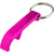 Branded Promotional KEYRING BOTTLE OPENER in Pink Bottle Opener From Concept Incentives.