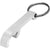 Branded Promotional KEYRING BOTTLE OPENER in Yellow Bottle Opener From Concept Incentives.