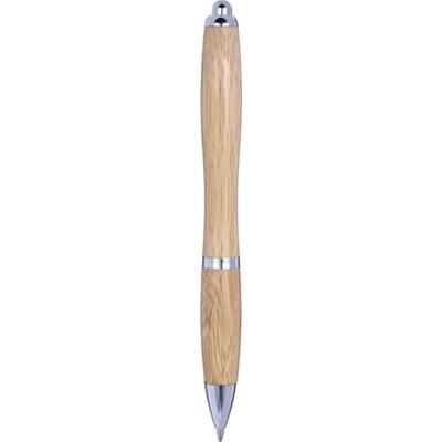 Branded Promotional BAMBOO BALL PEN Pen From Concept Incentives.