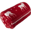 Branded Promotional POLAR FLEECE REINDEER PICNIC BLANKET 180 GR-M2 Blanket From Concept Incentives.
