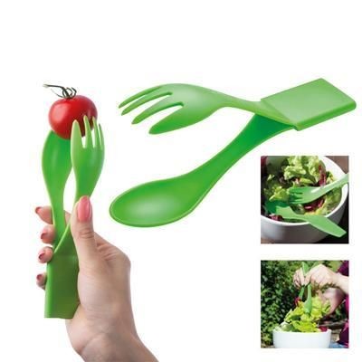 Branded Promotional CESENA CAMPING CUTLERY Cutlery Set From Concept Incentives.