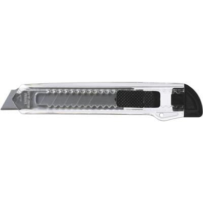 Branded Promotional TRANSLUCENT HOBBY CUTTER in Clear & Black Knife From Concept Incentives.