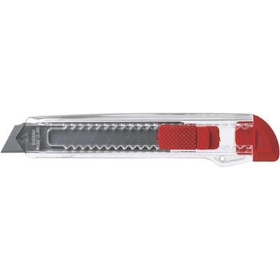 Branded Promotional TRANSLUCENT HOBBY CUTTER in Clear & Red Knife From Concept Incentives.