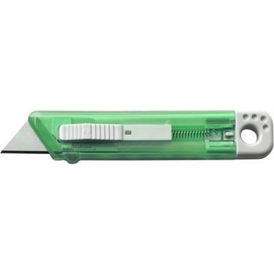 Branded Promotional CUTTER KNIFE in Light Green Knife From Concept Incentives.