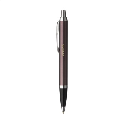 Branded Promotional PARKER IM NEW STYLE PEN in Purple Pen From Concept Incentives.