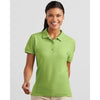 Branded Promotional GILDAN PREMIUM COTTON LADIES DOUBLE PIQUE POLO SHIRT Polo Shirt From Concept Incentives.