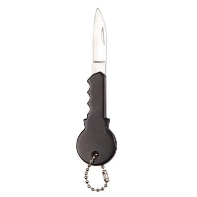 Branded Promotional KEY SHAPE POCKET KNIFE with Key Holder Keyring Knife From Concept Incentives.