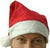 Branded Promotional FATHER CHRISTMAS HAT in Red Hat From Concept Incentives.