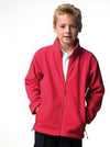 Branded Promotional JERZEES CHILDRENS OUTDOOR FLEECE JACKET Fleece From Concept Incentives.