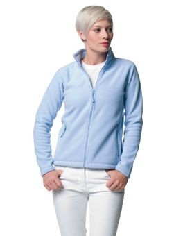 Branded Promotional JERZEES LADIES OUTDOOR FLEECE JACKET Fleece From Concept Incentives.