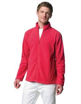 Branded Promotional JERZEES OUTDOOR FLEECE JACKET Fleece From Concept Incentives.