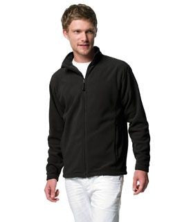 Branded Promotional JERZEES MICRO FLEECE JACKET Fleece From Concept Incentives.