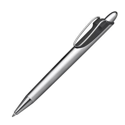 Branded Promotional BALL PEN HELSINGBORG in Silver Pen From Concept Incentives.