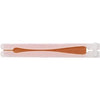 Branded Promotional PAPER HAND HELD FAN with Plastic Handle in Orange Fan From Concept Incentives.