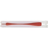 Branded Promotional PAPER HAND HELD FAN with Plastic Handle in Red Fan From Concept Incentives.