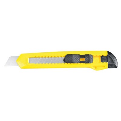 Branded Promotional QUITO BIG KNIFE CUTTER in Yellow Knife From Concept Incentives.