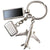 Branded Promotional METAL KEYRING with 3 Charms Keyring From Concept Incentives.