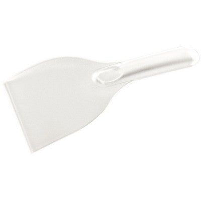 Branded Promotional HULL PLASTIC ICE SCRAPER in White Ice Scraper From Concept Incentives.