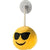 Branded Promotional PLUSH EMOJI WINDOW PENDANT in 3 Different Shape with Suction Cup Car Window Hanger From Concept Incentives.