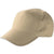 Branded Promotional ANFIELD BASEBALL CAP in Khaki Baseball Cap From Concept Incentives.