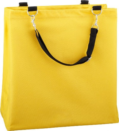 Branded Promotional FARE TRAVELMATE BEACH SHOPPER TOTE BAG in Yellow Bag From Concept Incentives.