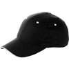 Branded Promotional HILLSBOROUGH BASEBALL CAP in Black Baseball Cap From Concept Incentives.