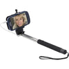 Branded Promotional SELFIE STICK with Push Button in Black Selfie Stick From Concept Incentives.