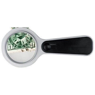 Branded Promotional PLASTIC MAGNIFIER GLASS in Black Magnifier From Concept Incentives.