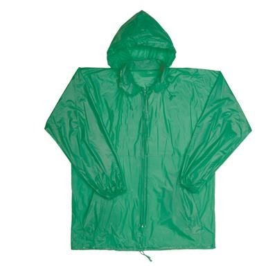 Branded Promotional RAINCOAT with 2 Front Pockets Jacket From Concept Incentives.