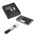 Branded Promotional CARD HOLDER AND KEYRING CHAIN SET Business Card Holder From Concept Incentives.