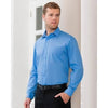 Branded Promotional RUSSELL COLLECTION MENS LONG SLEEVE EASY CARE OXFORD SHIRT Shirt From Concept Incentives.