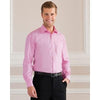 Branded Promotional RUSSELL MENS LONG SLEEVE PURE COTTON EASY CARE POPLIN SHIRT Shirt From Concept Incentives.